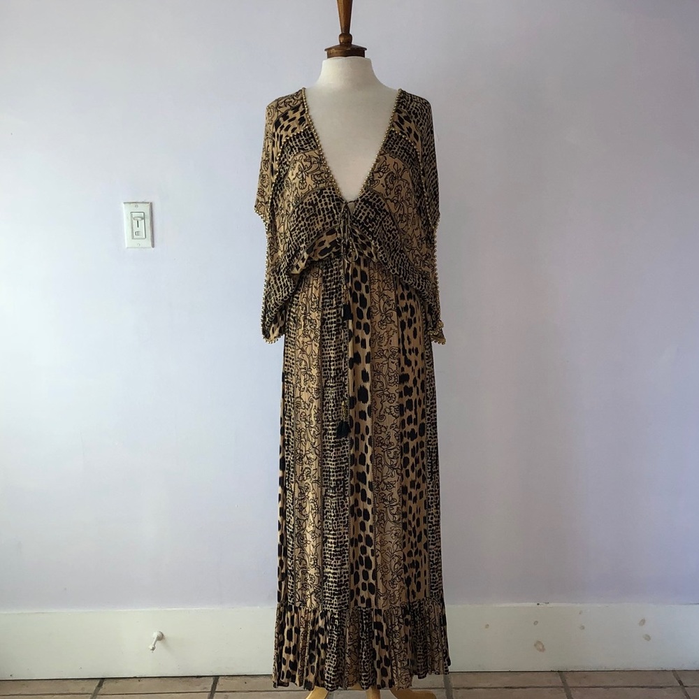 Z&L Leopard Print Maxi